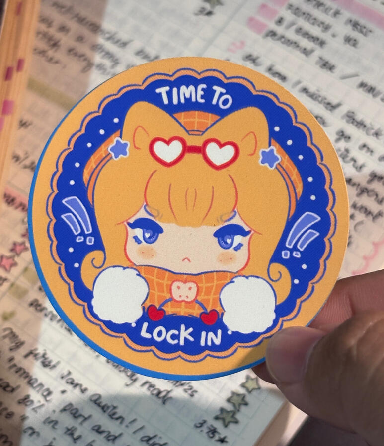 lock in! sticker lock in! sticker